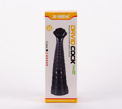 X-MEN - X-MEN DAVID'S 11.9" COCK BLACK II
