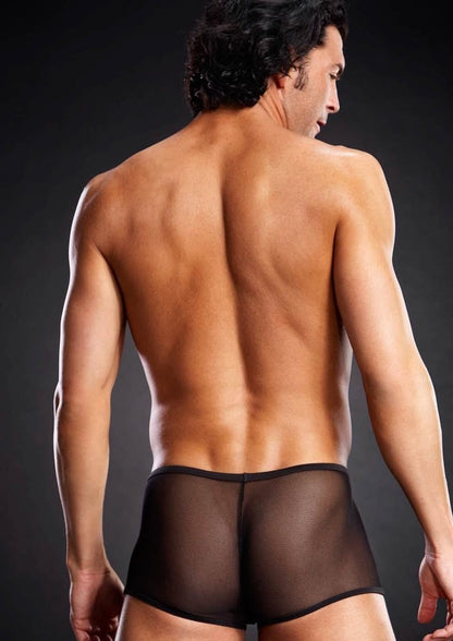 BLUE LINE - MICRO MESH TRUNK BLACK S/M