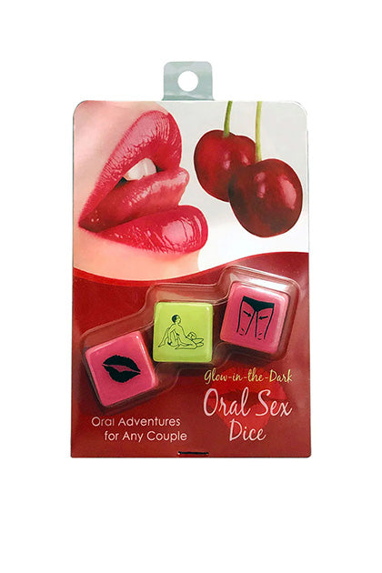 KHEPER GAMES - GLOW-IN-THE-DARK ORAL SEX DICE