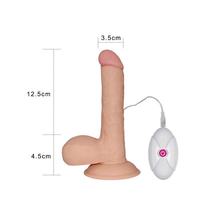 LOVETOY - 7.5" THE ULTRA SOFT DUDE - VIBRATING