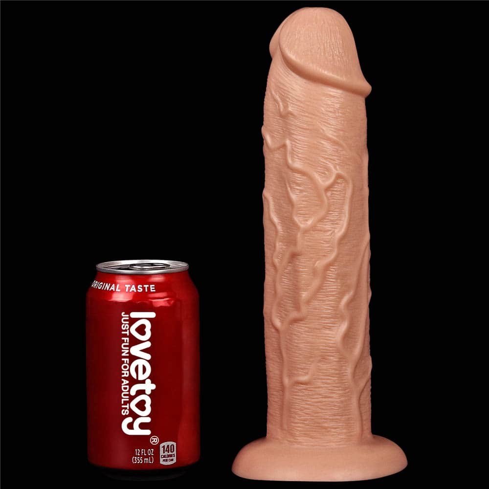 LOVETOY - 11'' REALISTIC LONG DILDO FLESH