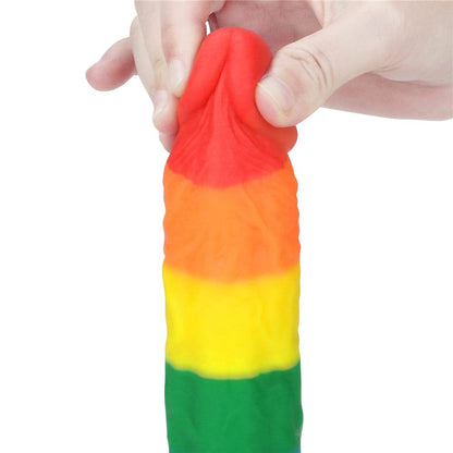 LOVETOY - 8'' PRIDER DILDO