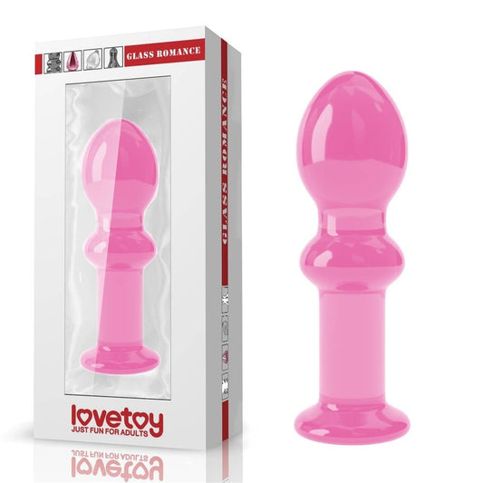 LOVETOY - 4.5" GLASS ROMANCE PINK_B15O50_1