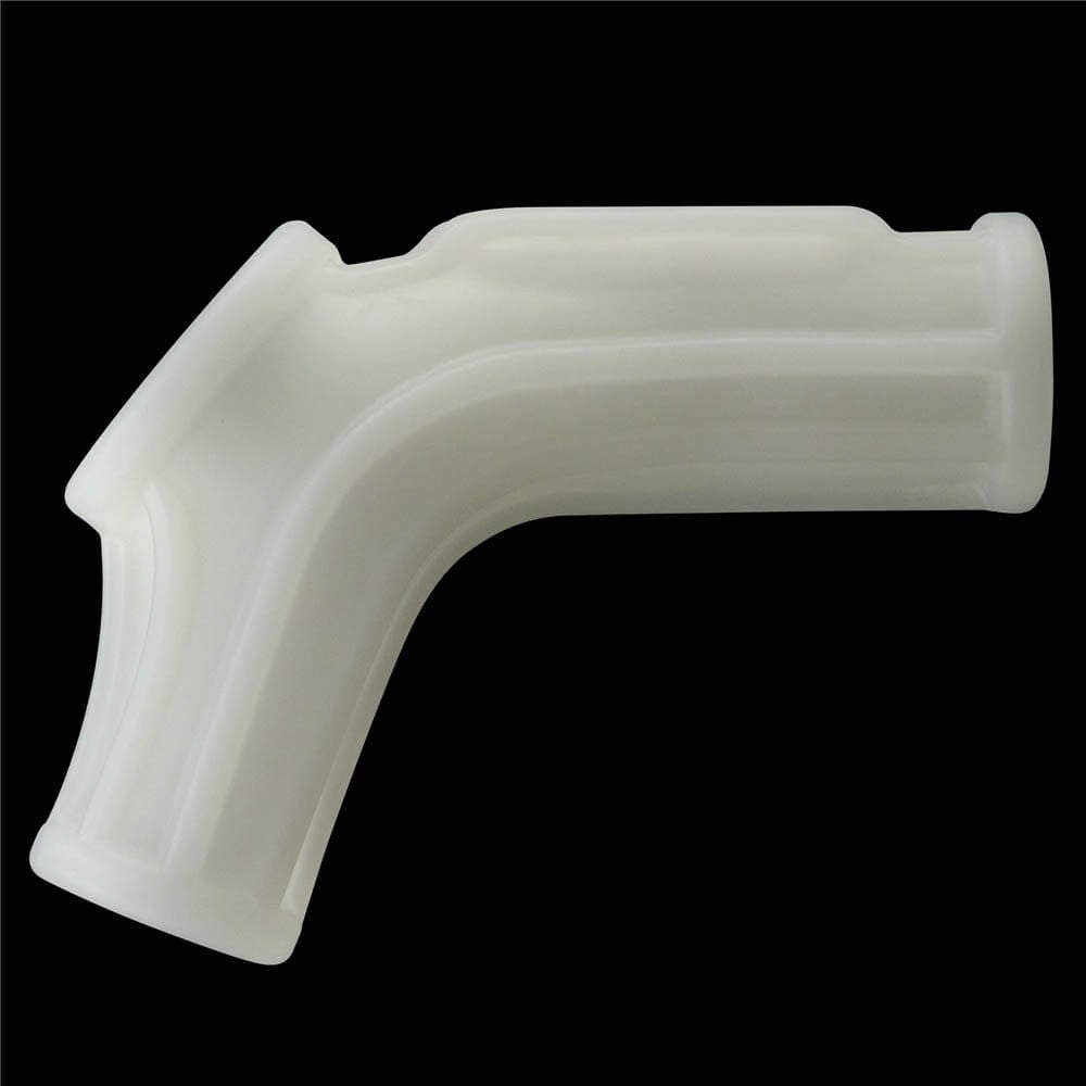 LOVETOY - VIBRATING SILK KNIGHTS RING WITH SCROTUM SLEEVE (WHITE) II