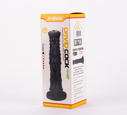 X-MEN - X-MEN DAVID'S 12.4" COCK BLACK II