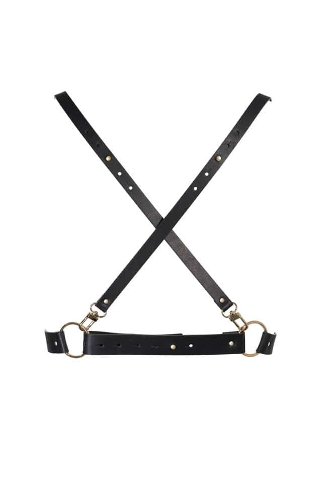 BIJOUX INDISCRETS - MAZE - X HARNESS BLACK