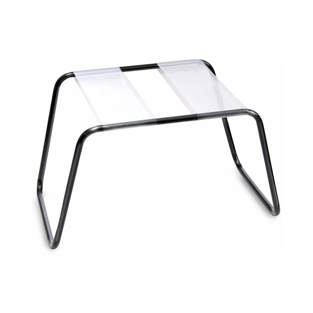 FETISH FANTASY SERIES THE INCREDIBLE SEX STOOL CLEAR/BLACK