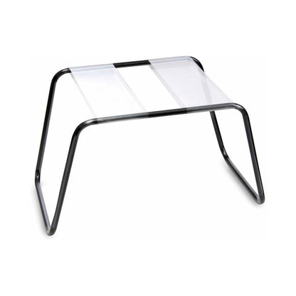 FETISH FANTASY SERIES THE INCREDIBLE SEX STOOL CLEAR/BLACK
