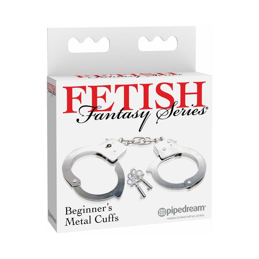 PIPEDREAM - FETISH FANTASY SERIES BEGINNER''S METAL CUFFS