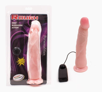 DEBRA - ROUGH VIBRATOR WITH SUCTION CUP FLESH