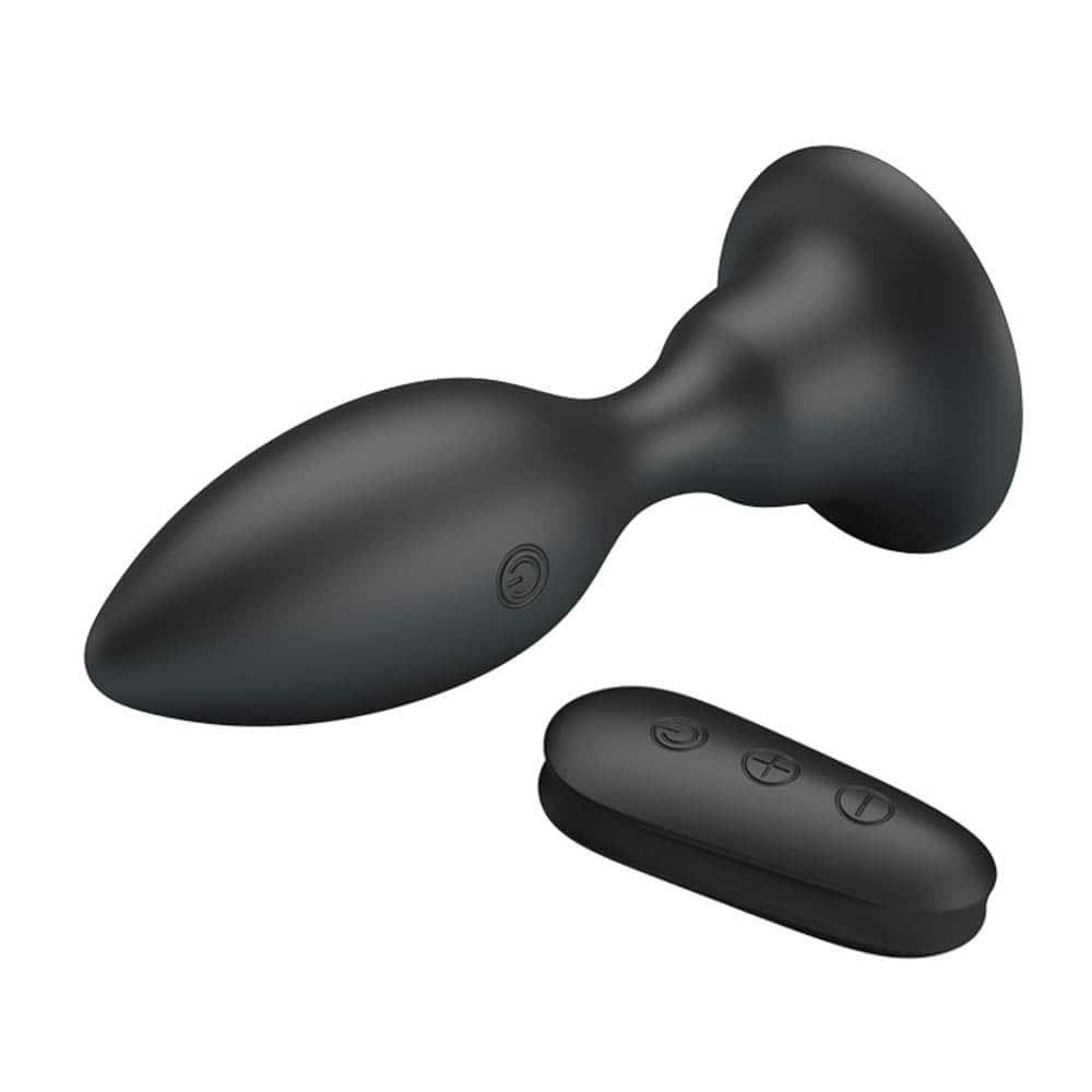 DEBRA - MR. PLAY VIBRATING ANAL PLUG WITH REMOTE CONTROL