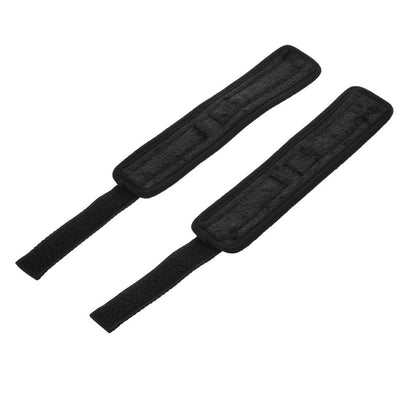 SPORTSHEETS - SOFT CUFFS WITH VELCRO STRAPS BLACK