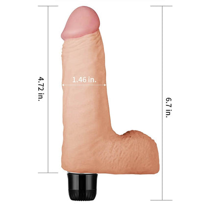 LOVETOY - 7" REAL FEEL REALISTIC VIBRATOR_B0O50_3