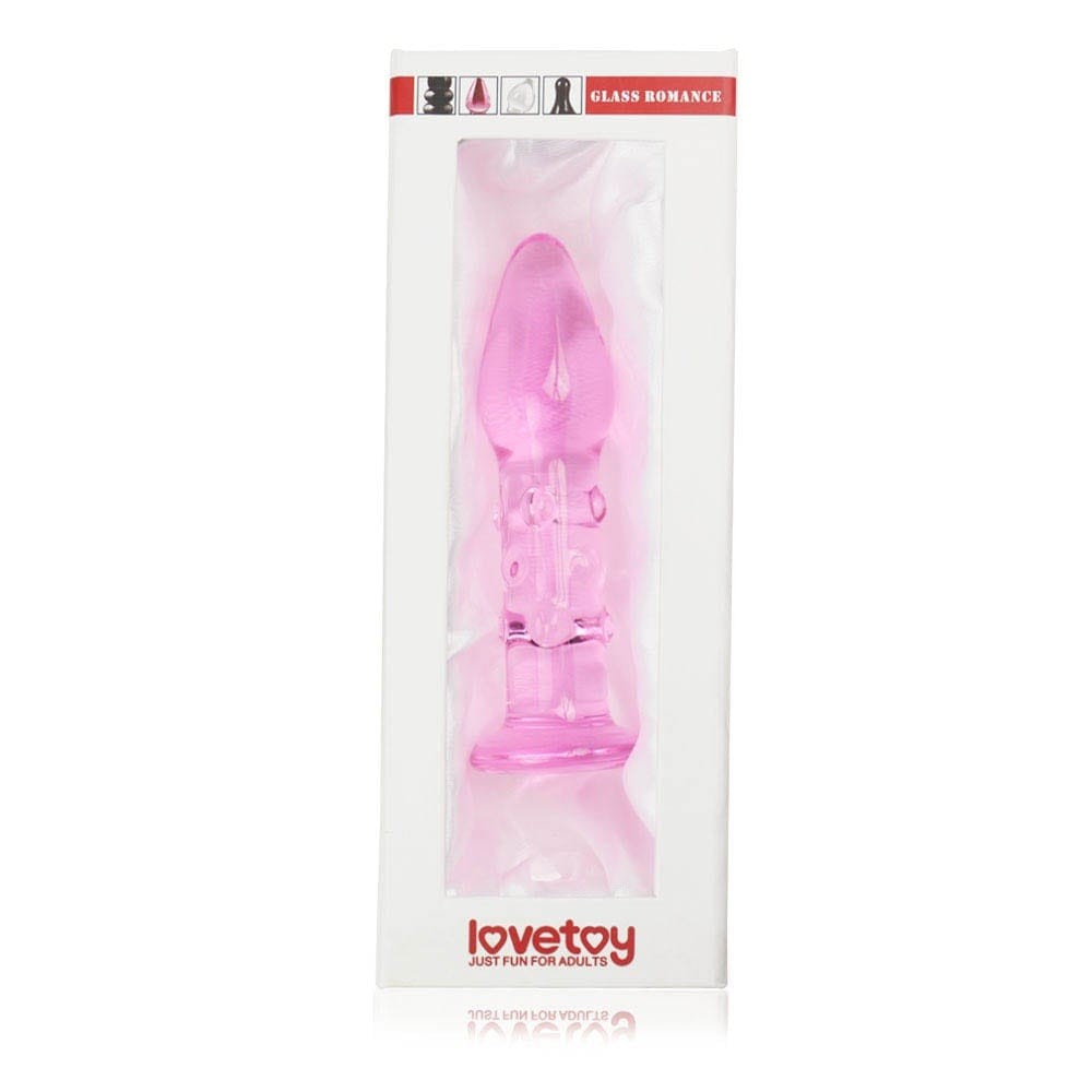 LOVETOY - 5.5" GLASS ROMANCE PINK_B15O50_1