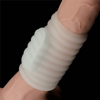 LOVETOY - VIBRATING SPIRAL KNIGHTS RING (WHITE) IV