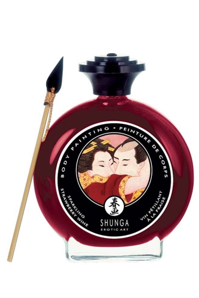 SHUNGA - CHAMPAGNE & STRAWBERRY BODYPAINT 100ML