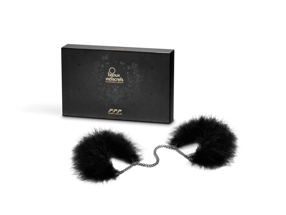 BIJOUX INDISCRETS - ZA ZA ZU FEATHER HANDCUFFS
