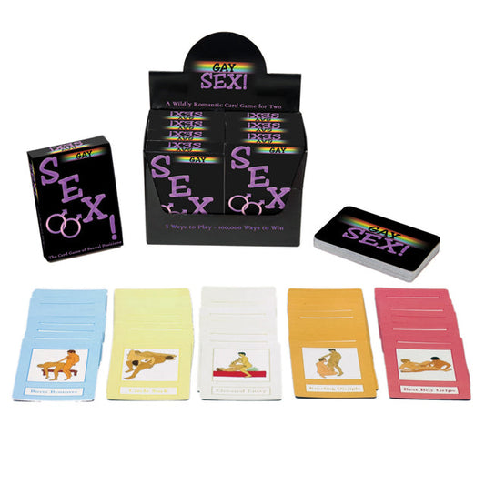 KHEPER GAMES - NAIPES DE SEXO GAY, GAY CARDS GAME ES/EN