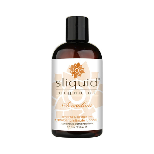 SLIQUID ORGANICS SENSATION WARMING LUBRICANT 8.5OZ