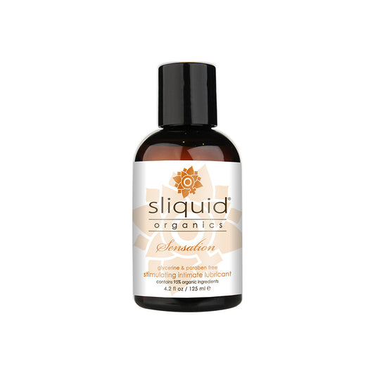 SLIQUID ORGANICS SENSATION WARMING LUBRICANT 4.2 OZ.