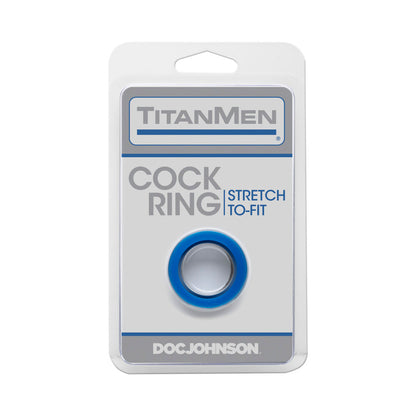 TITANMEN - COCK RING BLUE
