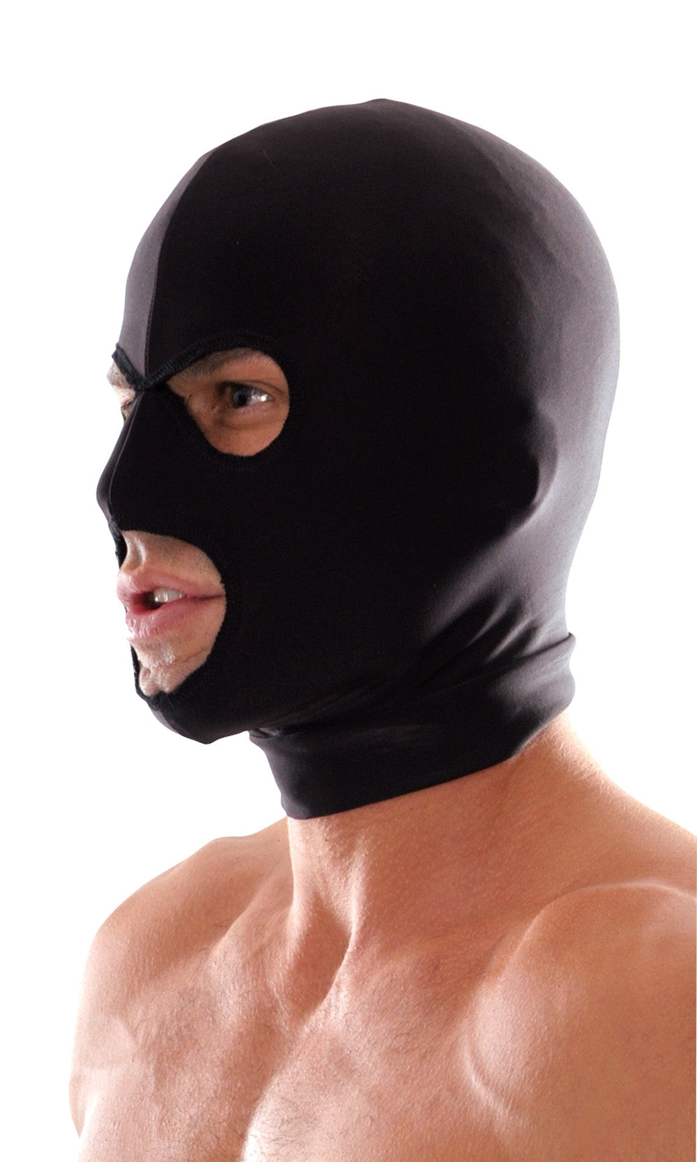 PIPEDREAM - FETISH FANTASY SERIES SPANDEX 3-HOLE HOOD BLACK