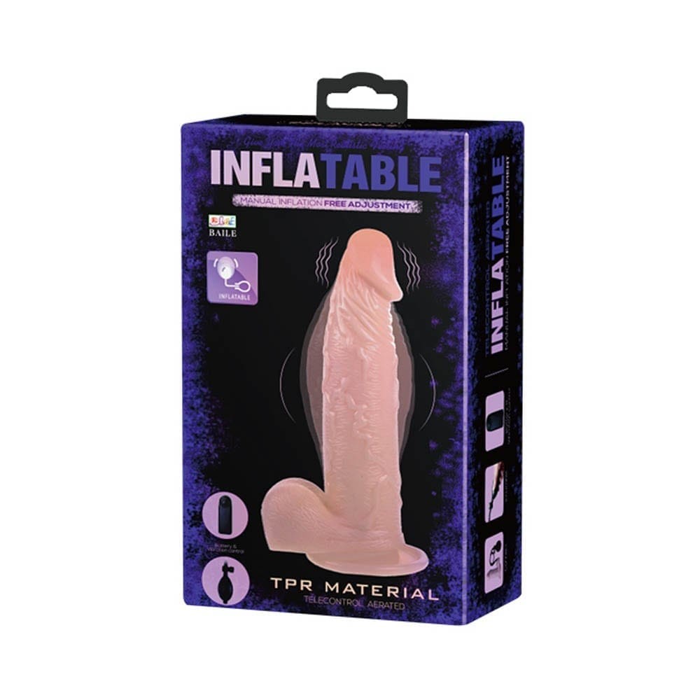 DEBRA - INFLATABLE DILDO 7,5" FLESH