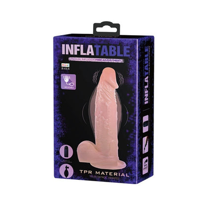 DEBRA - INFLATABLE DILDO 7,5" FLESH