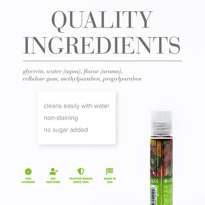 JO H2O TROPICAL PASSION FLAVORED WATER-BASED LUBRICANT 1 OZ.