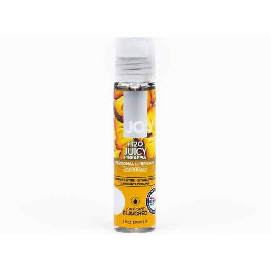 SYSTEM JO - JO H2O JUICY PINEAPPLE FLAVORED WATER-BASED LUBRICANT 1 OZ.