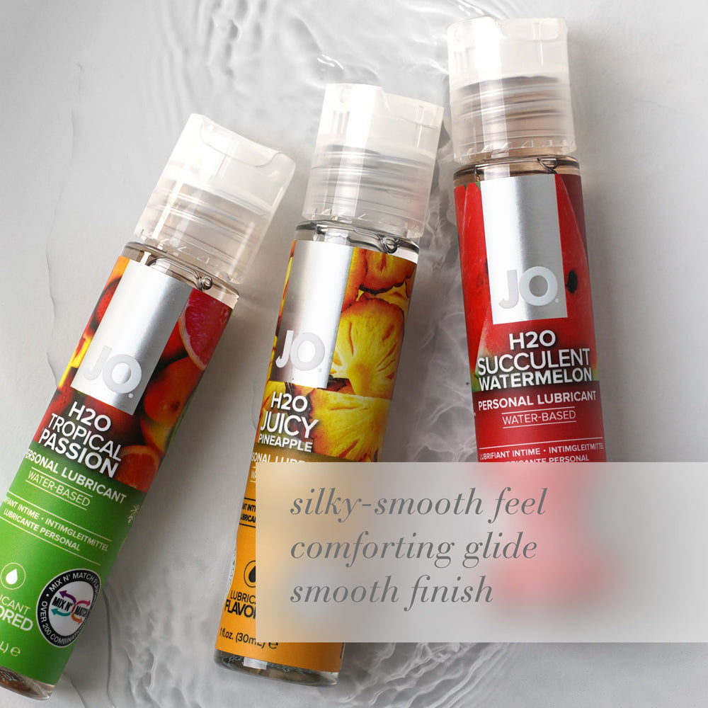 SYSTEM JO - JO H2O JUICY PINEAPPLE FLAVORED WATER-BASED LUBRICANT 1 OZ.