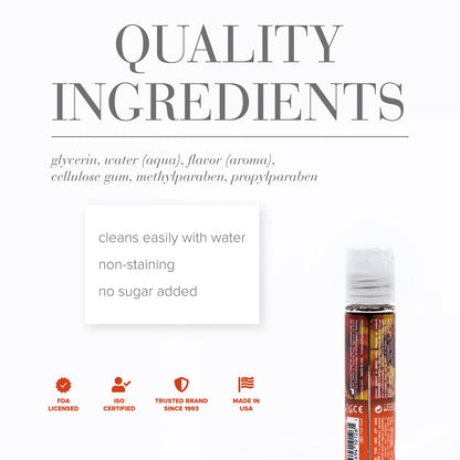 SYSTEM JO - JO H2O PEACHY LIPS FLAVORED WATER-BASED LUBRICANT 1 OZ.