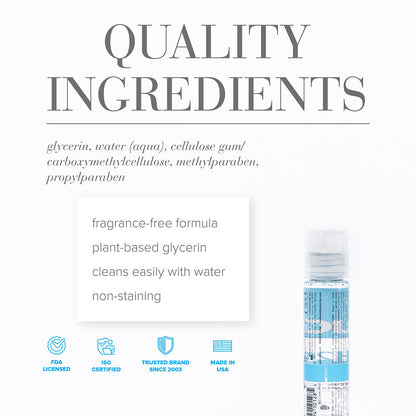 JO H2O ORIGINAL WATER-BASED LUBRICANT 1OZ.