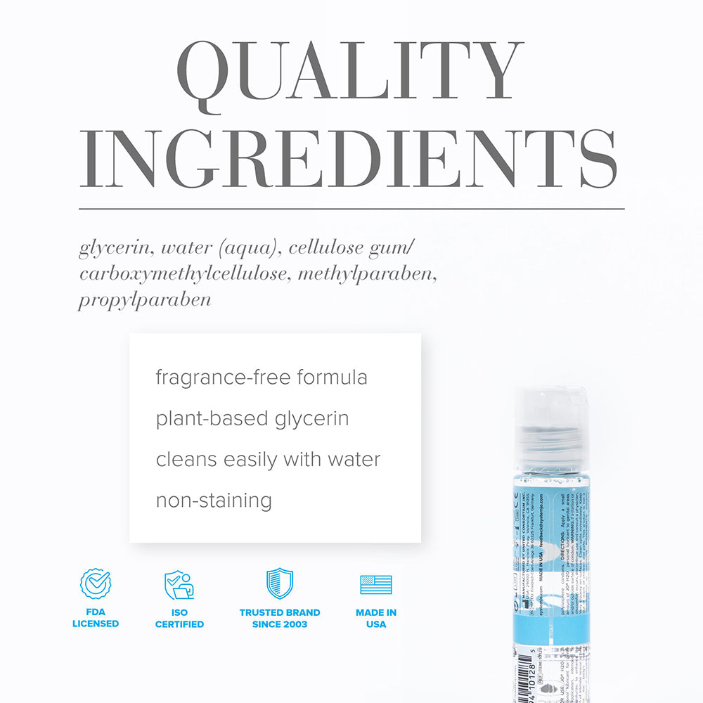 JO H2O ORIGINAL WATER-BASED LUBRICANT 1OZ.