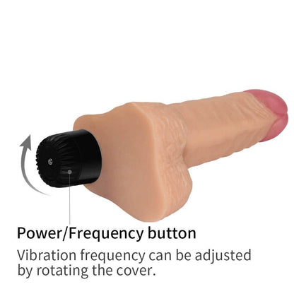LOVETOY - 7" REAL FEEL REALISTIC VIBRATOR_B0O50_3