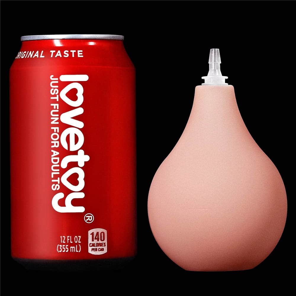 LOVETOY - 9'' SQUIRT EXTREME DILDO FLESH