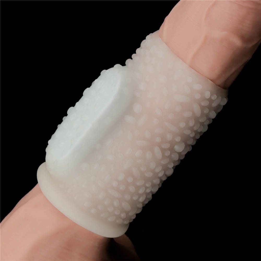 LOVETOY - VIBRATING SPIRAL KNIGHTS RING (WHITE) II