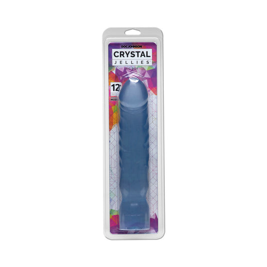 DOC JOHNSON - CRYSTAL JELLIES - BIG BOY CLEAR 12IN