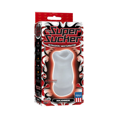 DOC JOHNSON - SUPER SUCKER MASTURBATOR UR3 (CLEAR)