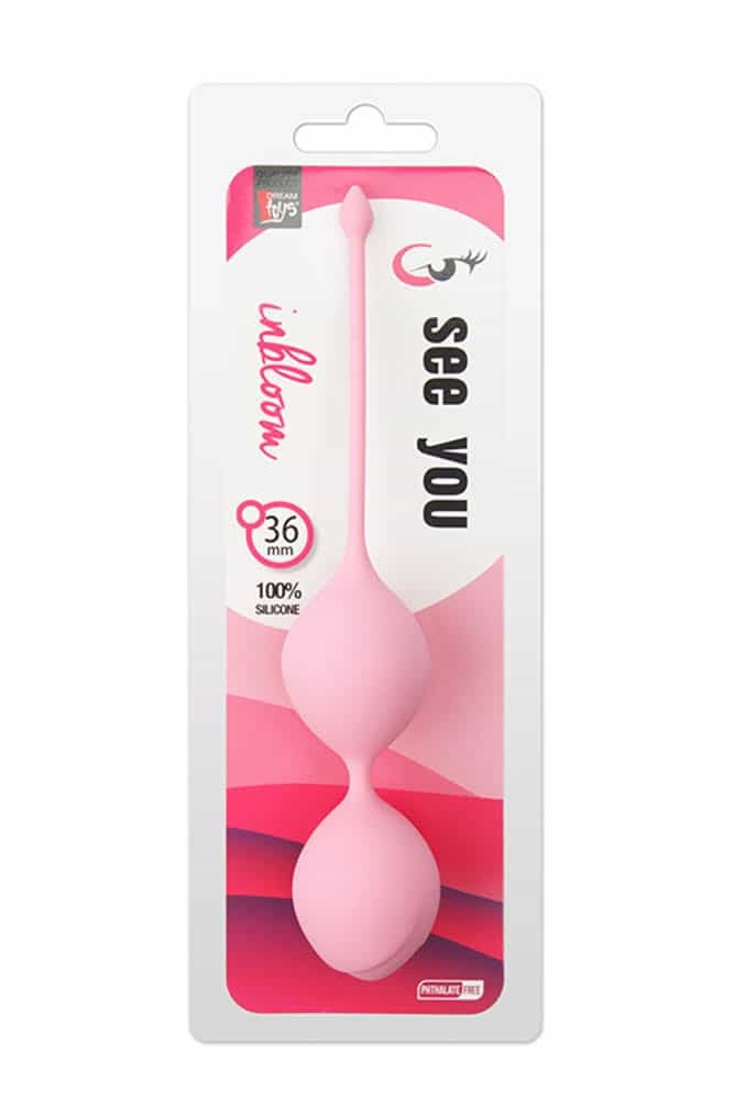 SEE YOU - SEE YOU IN BLOOM DUO BALLS 36 MM PINK