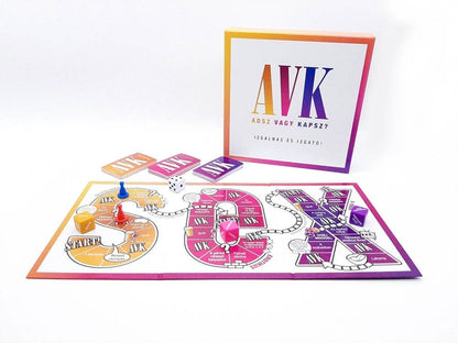 GAMEXXX - AVK: ADSZ VAGY KAPSZ - FELNŐTT TÁRSASJÁTÉK (ANGOL NYELVEN)