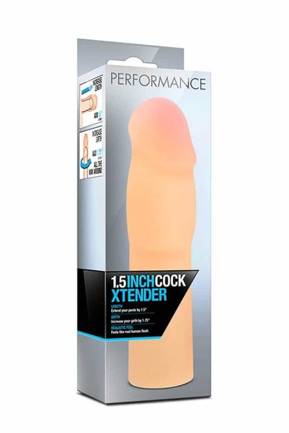 BLUSH - PERFORMANCE 1.5 INCH COCK XTENDER BEIGE