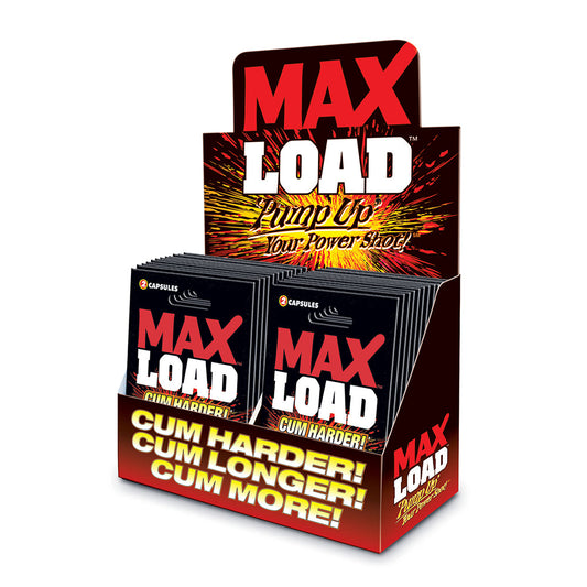 SWISS NAVY - MAXLOAD ENHANCEMENT CAPSULES 2-PACK 24-PIECE DISPLAY