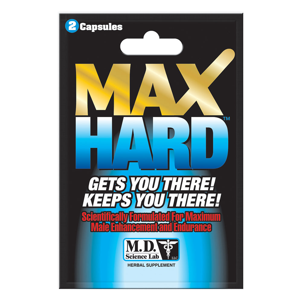 SWISS NAVY - MAXHARD ENHANCEMENT CAPSULES 2-PACK 24-PIECE DISPLAY