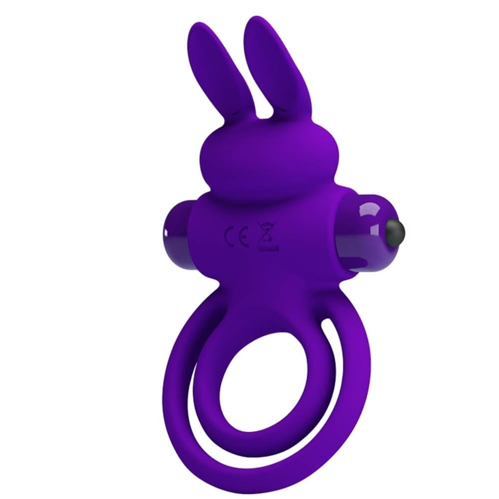 PRETTY LOVE - PRETTY LOVE VIBRANT PENIS RING 3 PURPLE