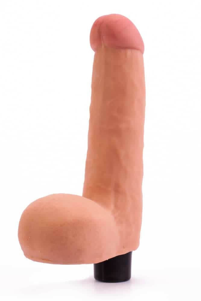LOVETOY - 8" REAL SOFTEE VIBRATING DILDO 4
