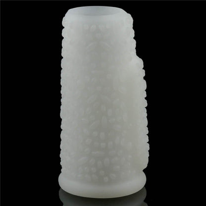 LOVETOY - VIBRATING SPIRAL KNIGHTS RING (WHITE) II