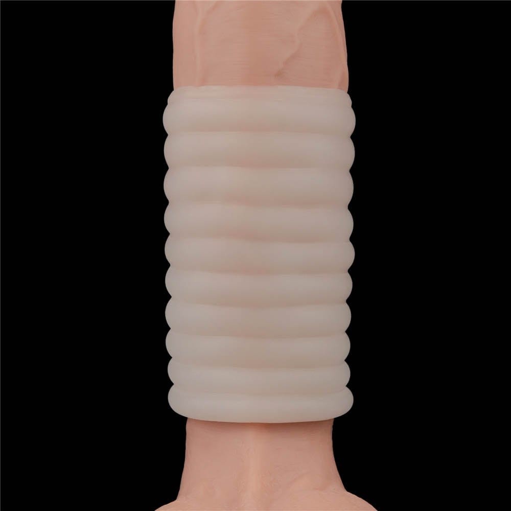LOVETOY - VIBRATING SPIRAL KNIGHTS RING (WHITE) IV