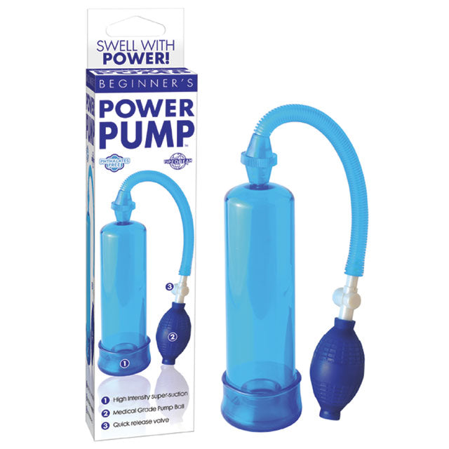 PIPEDREAM BEGINNER''S POWER PUMP BLUE