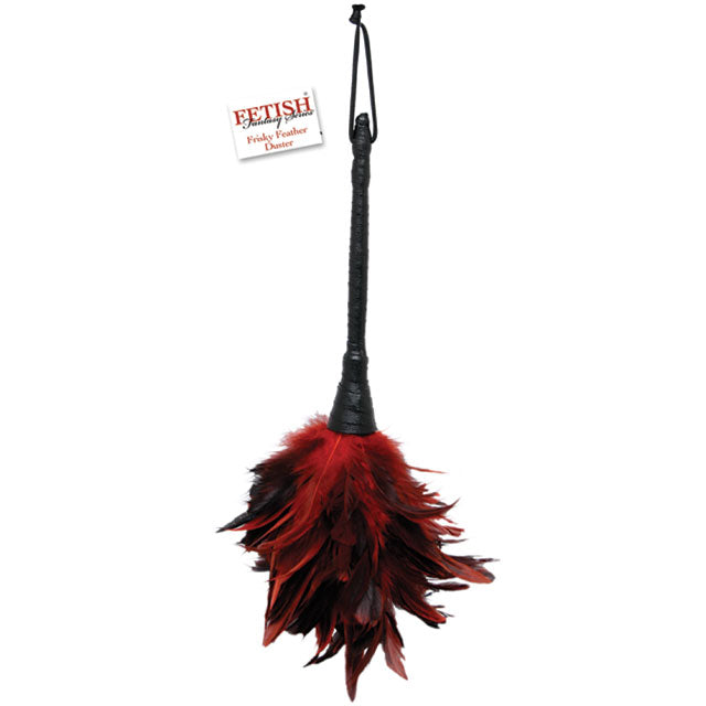 FETISH FANTASY SERIES FRISKY FEATHER DUSTER RED
